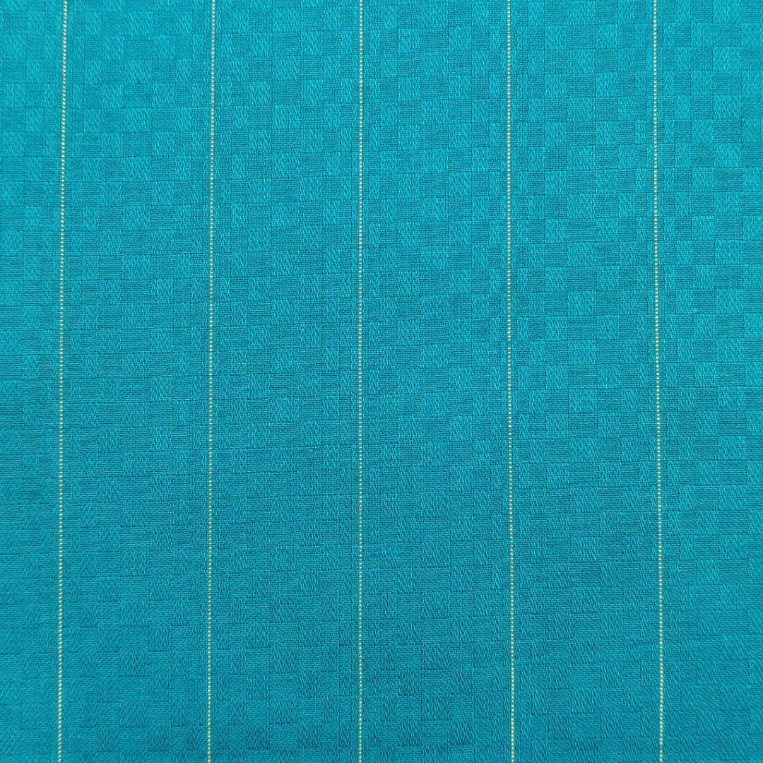 Royal Kurta Fabric - Turquoise Blue