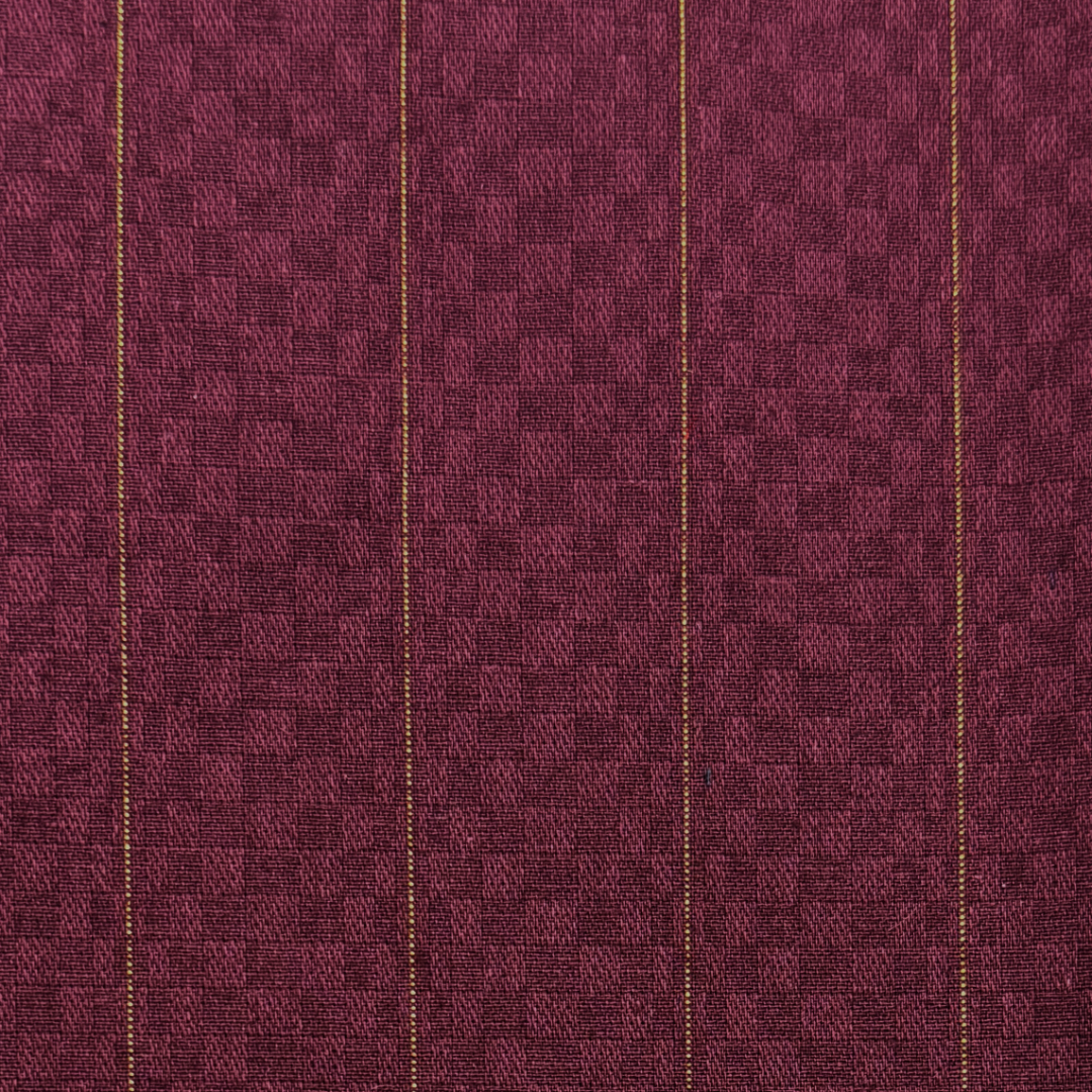 Royal Kurta Fabric - Opulent Burgundy